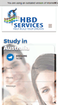 Mobile Screenshot of hbdservices.com